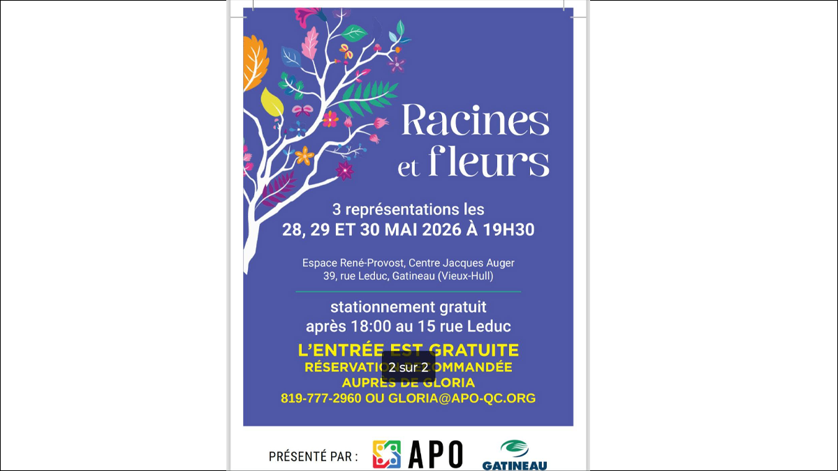 Racine et fleurs